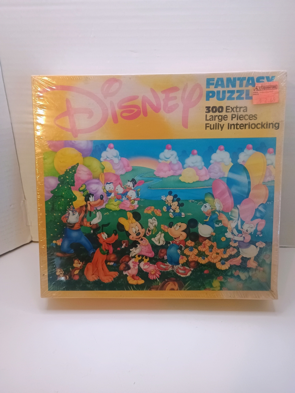 Disney Fantasy Puzzle 300 Piece Mickey NEW 1980's Vintage Golden